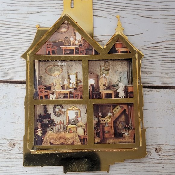 Vintage Christmas Ornament Bing & Grondahl‎ "The First Victorian Doll House" - Picture 2 of 9